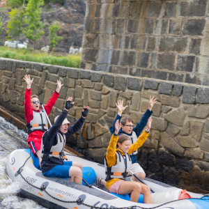 Eindrücke von der Kanufreizeit der Jugend