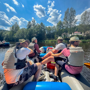 Eindrücke von der Kanufreizeit der Jugend